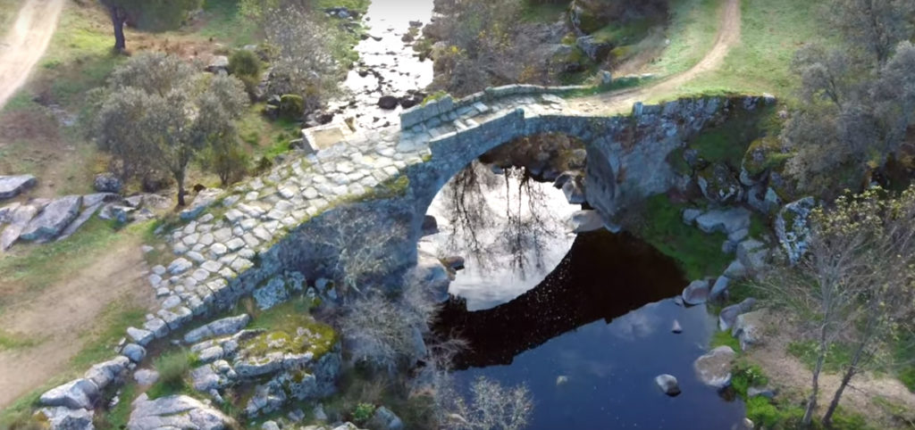 Puente sobre el río Tiétar en La Iglesuela